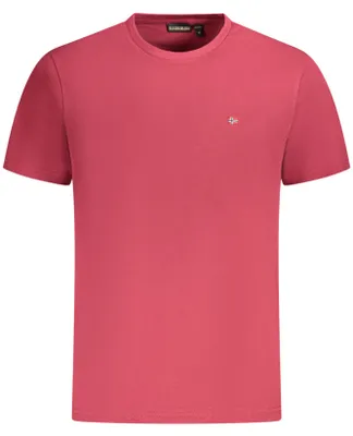 Image de T-Shirt À Manches Courtes Napapijri Homme Rouge