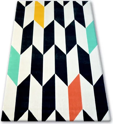 Produktbild von Teppich SCANDI 18239/063 - Diamanten Weiß 160x230 cm