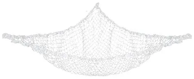 Kuscheltier-Aufbewahrungsnetz, groß, weiß, 1 Stück