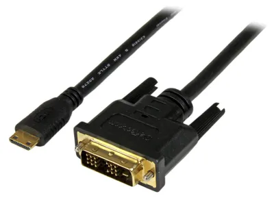 Obrázok produktu pre StarTech.com HDCDVIMM2M, 2 m, Mini-HDMI, DVI-D, Samec, Samec, Priamy