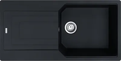 Produktbild von FRANKE flächenbündige Spüle URBAN UBG 211-100 in BLACK MATT / Granitspüle