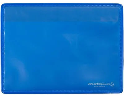 Produktbild von DJOIS Kennzeichnungshülle 166041 A4 quer PVC bl 10 St./Pack.
