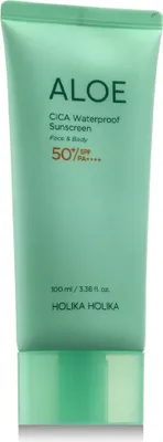 Produktbild von Holika Holika Aloe CICA Waterproof Sunscreen SPF 50+ 100 ml