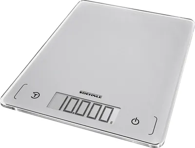 Immagine prodotto di Bilancia da cucina SOEHNLE Page Comfort 300 Slim digitale capacità 10 kg argento