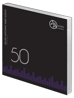 Obrázek produktu pro Various: 50x 12" Deluxe Audiophile Antistatic Inner Sleeves (White) - Audio Anatomy - (Vinyl / Zubehör)