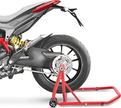 Image de Support de montage à un bras pour Ducati Hypermotard 821 13-15 Rouge Arrière