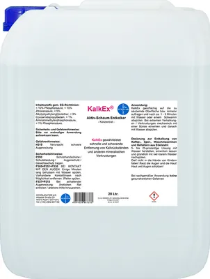 Produktbild von KalkEx I Aktiv-Schaum Entkalker-Konzentrat I 20 Liter Kanister