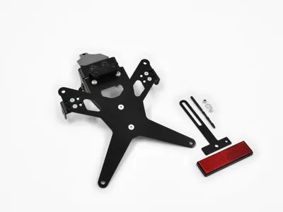Immagine prodotto di Porta targa ZIEGER X-Line compatibile con Aprilia SL 750 Shiver BJ 2007-16 / SL 750 Shiver GT ABS BJ 2009-13