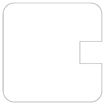 Produktbild von WOODTEX Braun Grün 8x8 cm Zaunbohlenpfosten Kiefer KDI Kesseldruckimprägniert, Langlebig, Witterungsbeständig, Konstruktionsholz, Ideal für Gartenzaun und Sichtschutz