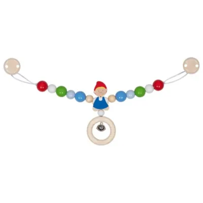 Immagine prodotto di Catena per carrozzina Goki per bambini - Giocattolo per bambini multicolore