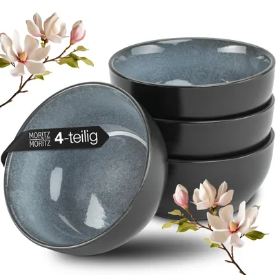 Produktbild von Moritz & Moritz VIDA 4tlg Miso Schalen Blau