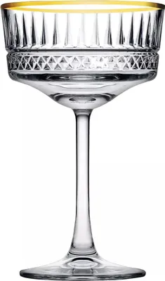 Zdjęcie produktu dla PAŞABAHÇE Elysia Gold Champagnerglas, Inhalt: 0,26 Liter, Höhe: 164 mm