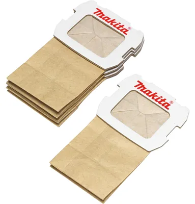 Productafbeelding van Makita 194746-9 Stofzakken, papier, 5 stuks