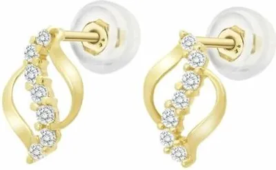 Image de Boucles d'oreilles pour femmes Lotus HIN00085 Or
