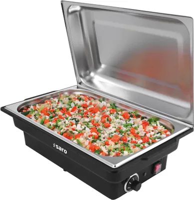 Produktbild von Saro LORENA, 900 W, 230 V, 50 Hz, Schwarz, Edelstahl, Edelstahl, Edelstahl