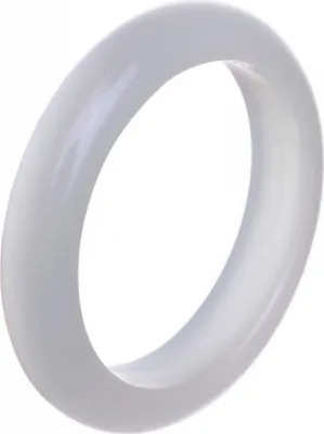 Produktbild von Ring aus Katzenauge grau glatt Damenring Fingerring Steinring schlicht