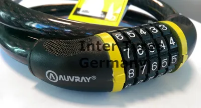 Produktbild von Auvray Zahlenschloss 65cm Level 4 Kettenschloss Fahrradschloss Motorrad Roller