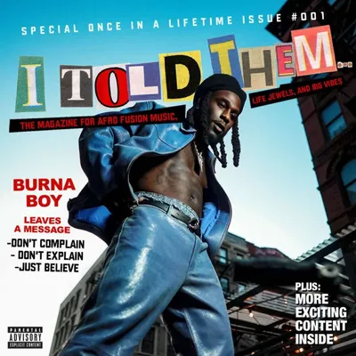 Image de Burna Boy : I Told Them... (Limited Edition) - - (LP / I)