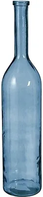 Immagine prodotto di Bottiglia in vetro Mica Decorations Rioja - H100 x Ø21 cm - Vetro riciclato - Colore blu chiaro