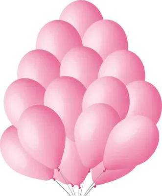 Produktbild von G110 Pastellballons 12 - Pink 06/ 25 Stk.
