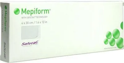 Produktbild von Mepiform Narbenverband 4 x 30 cm, 5 St. Verband