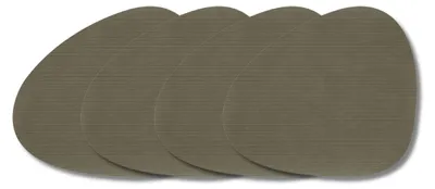 Produktbild von LIND DNA Tischset L Corduroy 4-er Set Army Green