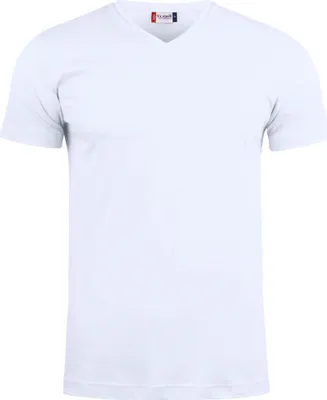 Produktbild von T-Shirt Basic-T mit V-Ausschnitt, enger Passform und Nackenband