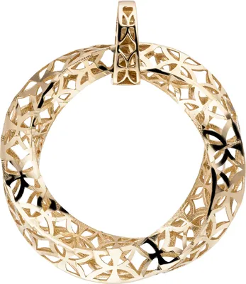 Produktbild von Anhänger rund 333 Gold Gelbgold Goldanhänger