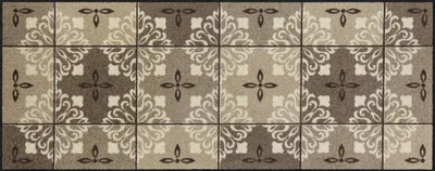 Produktbild von Salonloewe ORNAMENTANA taupe Fußmatte Wohnmatte 75 x 190 cm