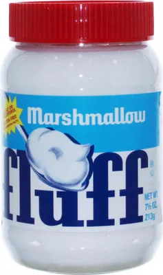Produktbild von Fluff Marshmallow Naturell, Brot Aufstrich, Brotaufstrich, Schaumzucker, Vanille, 213 g, 42670