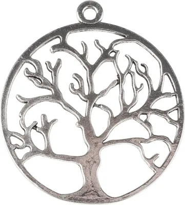 Produktbild von Kettenanhänger "Baum", Ø 4,2 cm