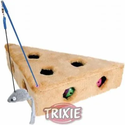 Produktbild von Trixie Cats Cheese s hracím rybárskym prútom + loptičky