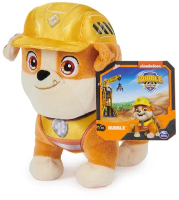 Produktbild von Plüschtier mit Bauuniform, 17,8 cm, Spielzeug für Kinder