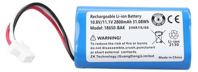 Li-Ion Akku 11,1 V 2800 mAh für Ecovacs Deebot Slim 1/2