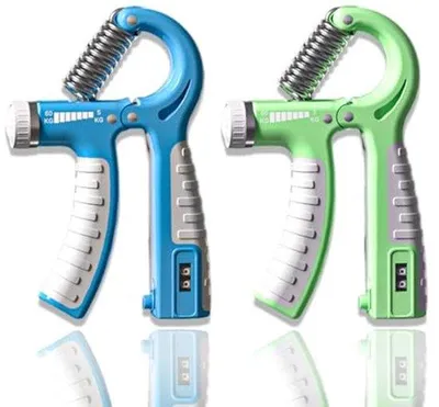 Produktbild von Gripverstärker für Hand- und Polstraining - 2 Stück mit einstellbarer Widerstand 5-60 kg