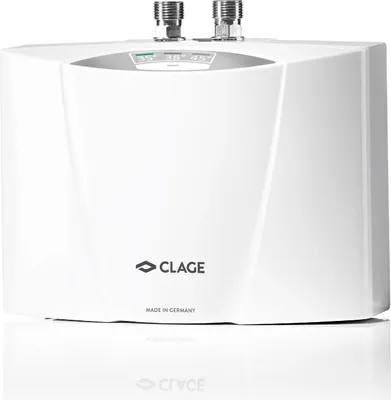 Immagine prodotto di Scaldacqua elettronico istantaneo di piccole dimensioni Clage serie MCX resistente alla pressione Smart-Control : MCX-6 5,7 kW