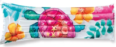 Zdjęcie produktu dla Dmuchany materac do pływania 183x69 cm INTEX 59720 żółw
