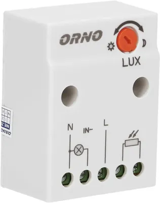 Obrázok produktu pre Súmrakový senzor ORNO OR-CR-233 s externou sondou, IP65