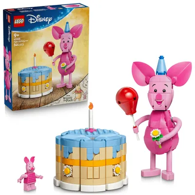 Image de LEGO Disney : Le petit cochon fête son anniversaire, Kit de construction, 9 ans, Plastique, 544 pièces, 586 g