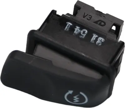 Image de Bouton de démarrage Vespa Bouton de démarrage Vespa, 641609 compatible avec Vespa GTS Super, Piaggio MP3 LT Aprilia SR 0 Beverly 3 Gilera Fuoco 2 Liberty 3V Yourban RST 4V i.e. X7