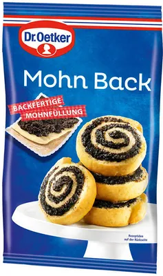 Produktbild von Dr. Oetker Mohn Back backfertige Mohnzubereitung - 1 x 250 g