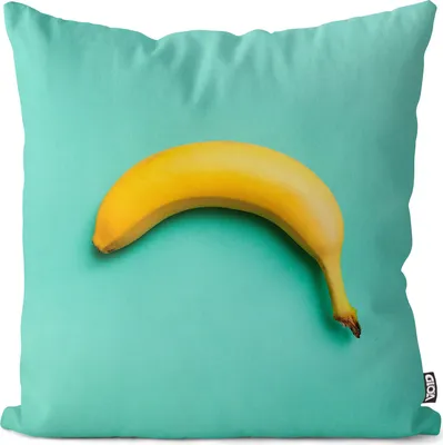 Produktbild von VOID Banane Obst Frucht Stilleben Kissenbezug Kissenhülle sofa couch wohnzimmer dekoration wasserfest Outdoor Garten Kissen bezug deko