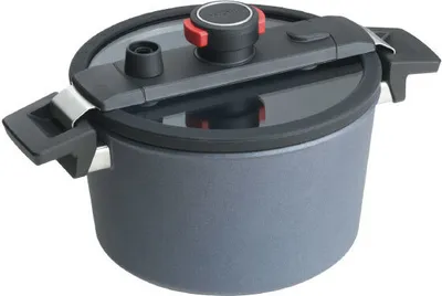 Produktbild von Woll "Active Lite" Kochtopf, Schnellkochtopf Ø 24 cm, 13.5 cm hoch, 5,0 Liter, inkl. Deckel in Box - NICHT Induktionsgeeignet