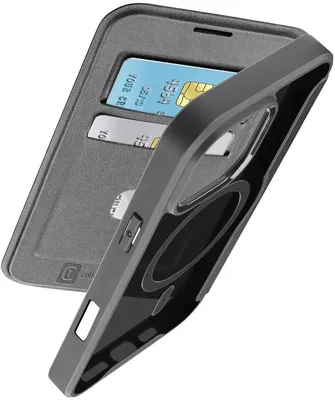 Produktbild von Cellularline Book Case Daily MAG iPhone 16 Pro Max Black