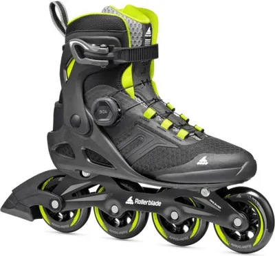 Produktbild von Rollerblade Macroblade 84 BOA Black/Lime 44,5 Inline-Skates