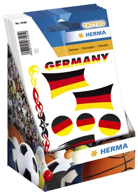 Produktbild von HERMA 3389, Schwarz, Rot, Gelb, Erwachsener & Kind, Unisex