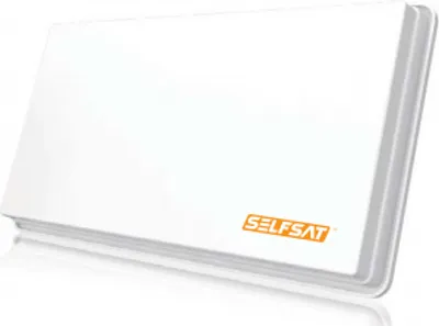 Produktbild von Selfsat H30D4 plochá anténa pre 4 účastníkov HDTV a 4K UHD vhodná biela