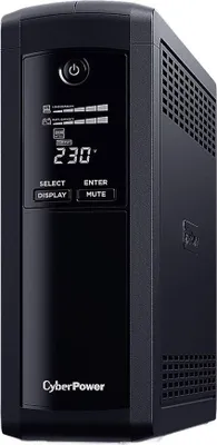 Produktbild von CyberPower Tracer III VP1200ELCD-FR Unterbrechungsfreie Stromversorgung (USV) Line-Interaktiv 1 2 kVA 720 W 5 AC-Ausgänge