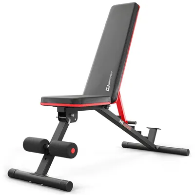 Obrázek produktu pro Posilovací lavice skládací - Nastavitelné opěradlo - Nosnost 160 kg - Černá - Pro domácí cvičení