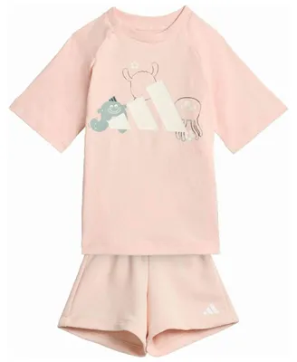 Image de Grenouillère Adidas I TRNSTR T SET pour Bébé